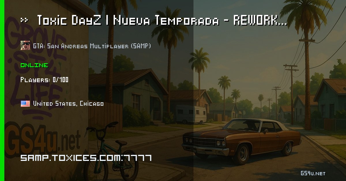 Stoxec » Toxic DayZ | Roleplay | ANDROID Y PC
